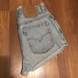 Urban Outfitters “Urban Renewal” Levis Shorts
